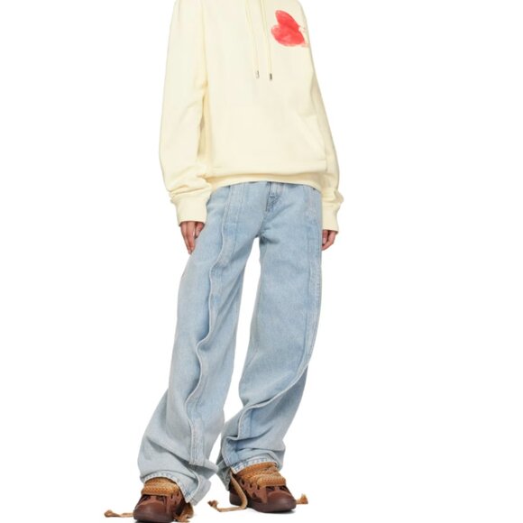 BNWT AW24 LANVIN CURB WITH SPECKLED EFFECT SOLE SNEAKERS 41 - Picture 12 of 12